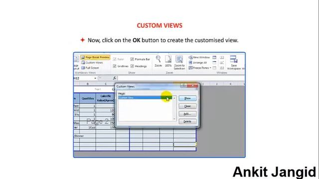 Managing Workbook View in MS Excel for class 10 смотреть онлайн