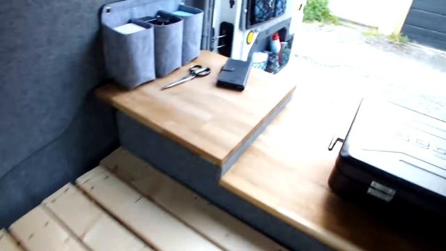 Ford Transit Connect Camper 2007 Tiny Van Conversion смотреть онлайн
