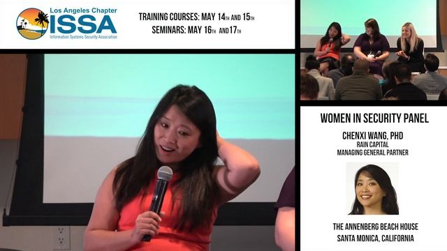 WOMEN IN SECURITY PANEL FRIDAY Seminar смотреть онлайн