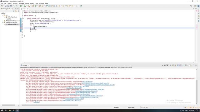 How To Setup Selenium ChromeDriver In Java Windows 10 смотреть онлайн