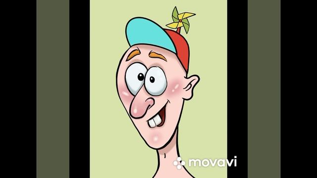 РИСУЕМ ВМЕСТЕ СМЕШНОЕ ЛИЦО №1. Как нарисовать смешного персонажа? смотреть онлайн