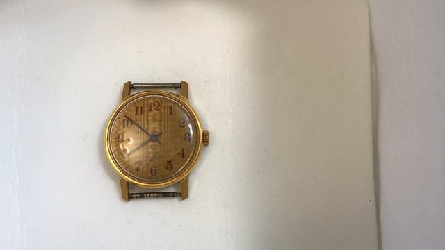 Мужские наручные часы Победа СССР позолоченные смотреть онлайн