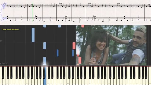 IOWA - Простая песня (Ноты для фортепиано) (piano cover) смотреть онлайн