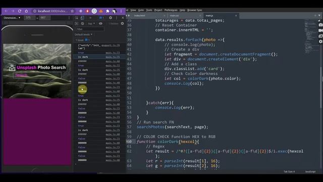 Html Css Javascript Photo Search with Unsplash API, Part 2. смотреть онлайн