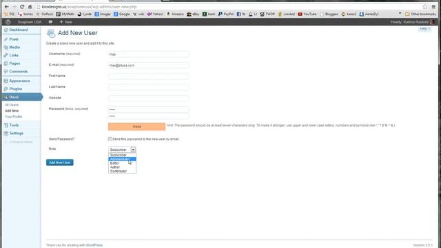 Adding a New User to a WordPress Site смотреть онлайн