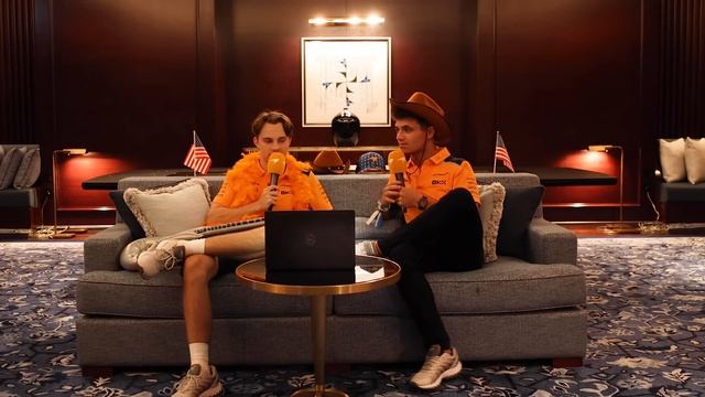 Finish the Lyrics with Lando Norris and Oscar Piastri смотреть онлайн