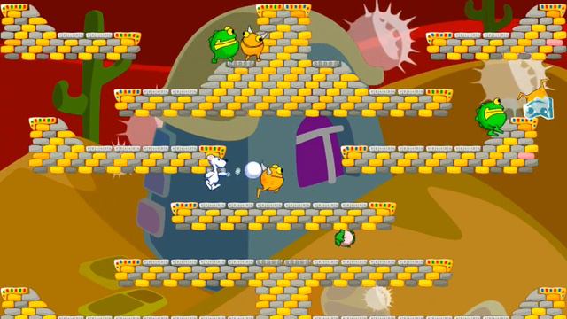 Снежок Приключения Медвежонка Прохождение Мир 1 Уровень 8-14 Сложная Игра [17+] смотреть онлайн