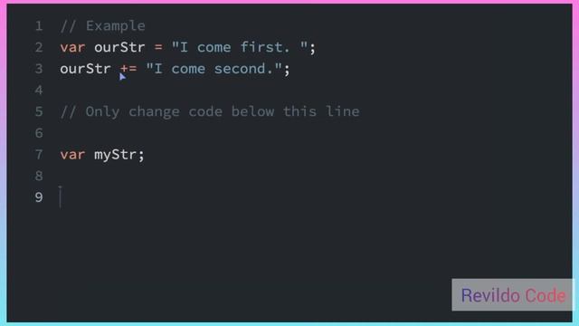 Concatenating strings with plus operator in javascript |#javascript | #Revildo_code смотреть онлайн