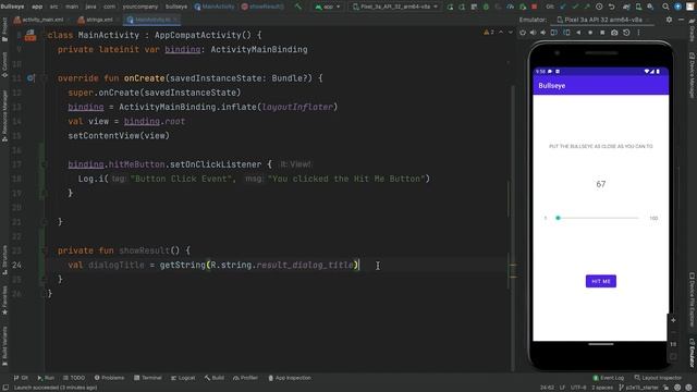Your First Kotlin Android App: An App From Scratch, Episode 15: Handle Interactions смотреть онлайн