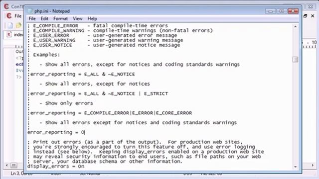 Beginner PHP Tutorial 15 More on Error Reporting 1 смотреть онлайн