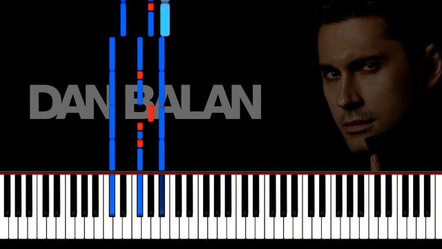 DAN BALAN Lendo Calendo piano synthesia смотреть онлайн