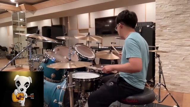 【Drums cover】K.K. Samba from Animal Crossing смотреть онлайн