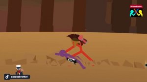 Supreme Duelist Stickman Animation : PortalGun vs IronHand