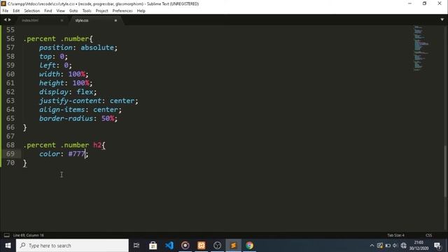Make Circular Progress Bar | Html CSS & SVG смотреть онлайн