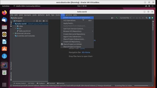 Java Full Course JFC0106 - Setup : Run Hello World, Intellij Enable GIT смотреть онлайн