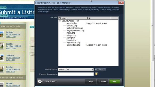 Restricting web page access using SecurityAssist 2 смотреть онлайн