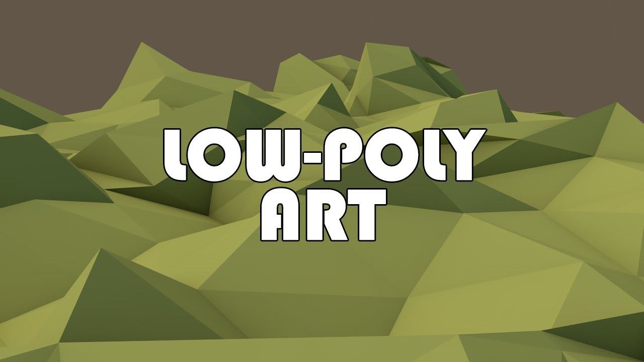 Что такое Low-poly art? смотреть онлайн