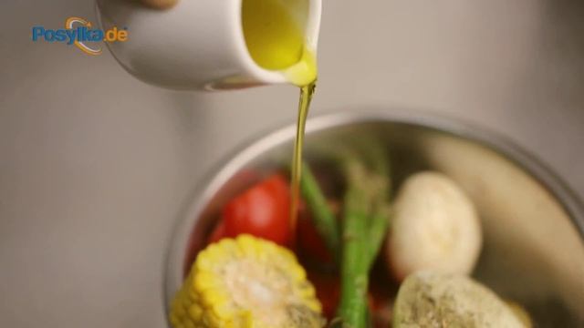 Как сделать вкусные овощи на гриле! Гриль овощи! смотреть онлайн