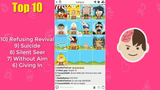 Top 10 Ways of GAMETHROWING! | Werewolf Online Top 10 смотреть онлайн