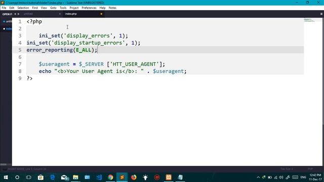 How to Display php errors смотреть онлайн