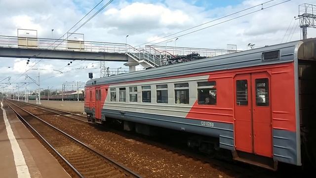 ЭП2Д-0018 ЦППК Перекраска Наше Подмосковье и ЭД2Т-0013 На станции Перерва смотреть онлайн
