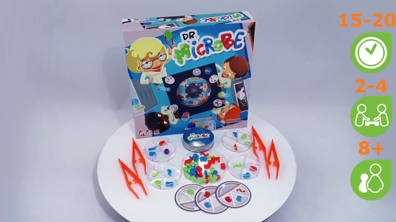 Доктор Микроб (Dr Microbe). Обзор настольной игры от компании Стиль Жизни смотреть онлайн