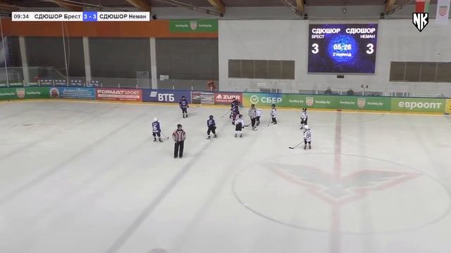 Брест - Неман. Хоккейный турнир HAWKS KIDS CUP среди команд 2013 г.р. | Пинск | 04-05 марта смотреть онлайн