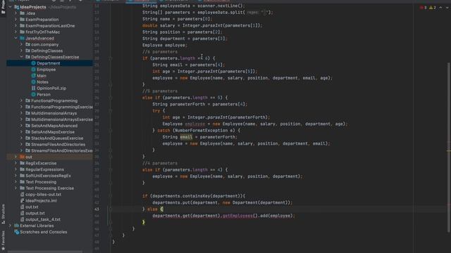 Define Classes Exercise | Java Advanced смотреть онлайн