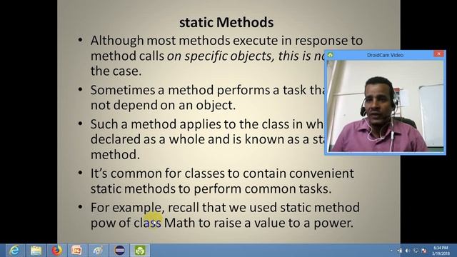 Lecture 29: Java Programming Tutorial Static Methods in Amharic | በአማርኛ смотреть онлайн
