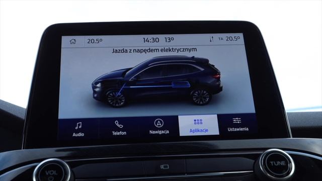 Ford Kuga Hybrid - Jak jeździć? Instrukcja obsługi Hybrydy