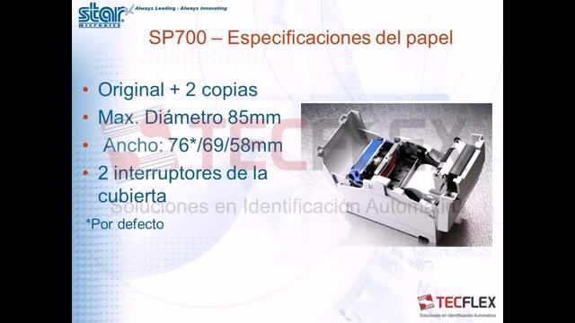 IMPRESORA DE TICKETS | SP742 | STAR смотреть онлайн