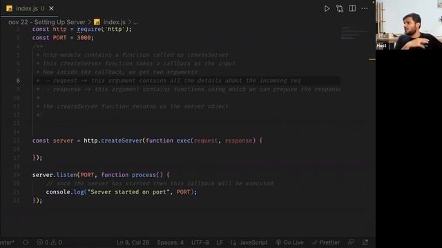 7. Setting up http server смотреть онлайн