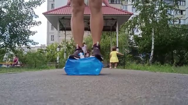 Канистра для туризма 10л.с краником.Походная, складная канистра. смотреть онлайн