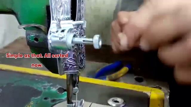 HOW TO REPAIR AND REINSTALL THE TENSION UNIT ON SEWING MACHINE | TRY THIS AT HOME DIY смотреть онлайн