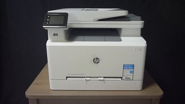 HP Color LaserJet Pro MFP M283fdw Unbox Setup Load A4 size papers & connect to 5Ghz смотреть онлайн