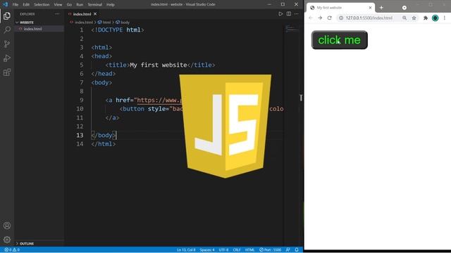 Learn HTML Buttons In 5 Minutes ?️