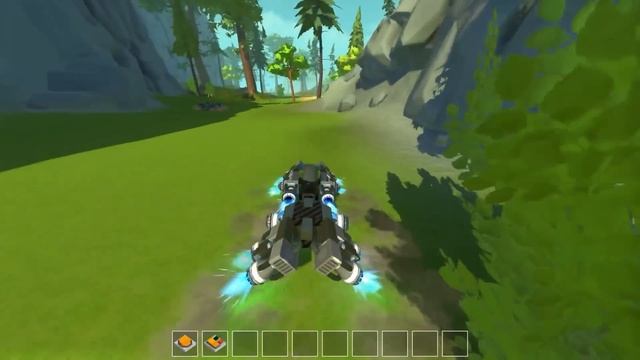 NOOB vs PRO Hovercraft Racing! (Scrap Mechanic Gameplay) смотреть онлайн