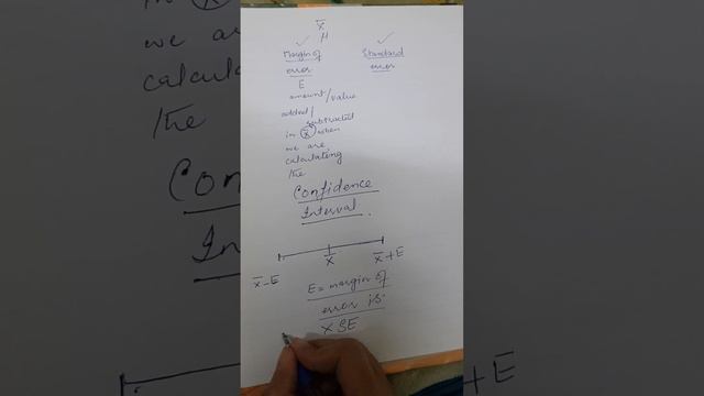 Standard error / margin of error смотреть онлайн