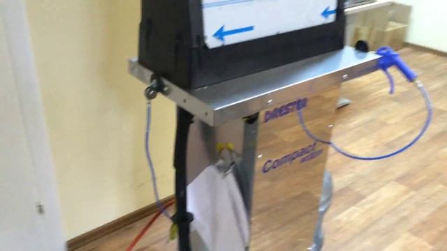 Тестируем мойку для краскопультов Drester смотреть онлайн