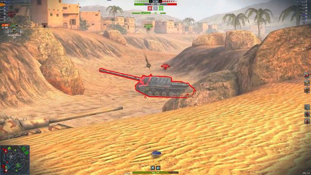 WoT Blitz : Object. 752 at Oasis Palms смотреть онлайн
