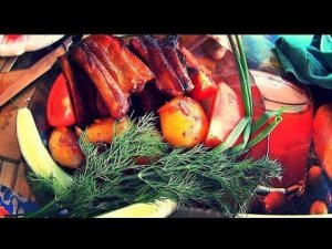 =Хочу Пожрать= Свиные рёбра с картошкой и овощами в казане