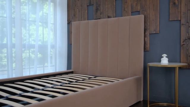 Кровать Богема 120х200, цвет кофе смотреть онлайн