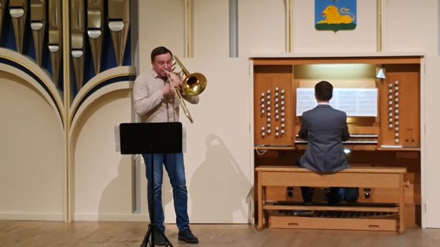 Telemann -  Sonata In F Minor For Bass Trombone And Organ