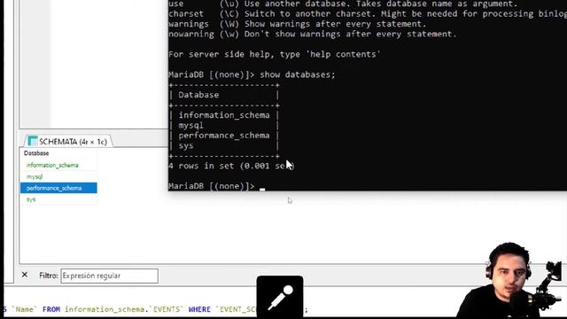 COMANDOS BÁSICOS DE INTRODUCCIÓN MARIADB DESDE CONSOLA, SELECT WHERE #2 смотреть онлайн
