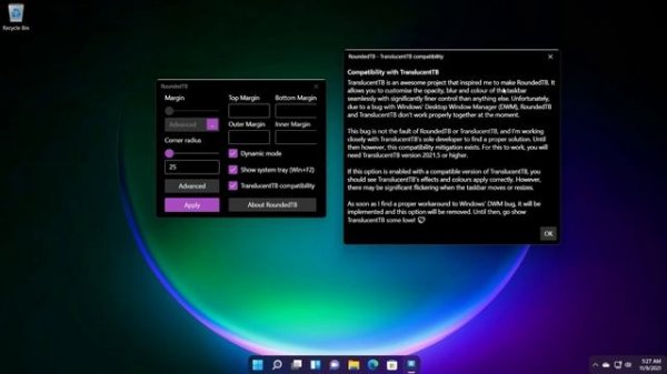 How to Enable Rounded Taskbar in Windows 11