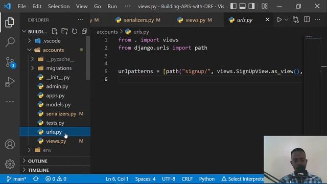 Token Authentication In Django REST Framework | Learn Django REST Framework #9 смотреть онлайн