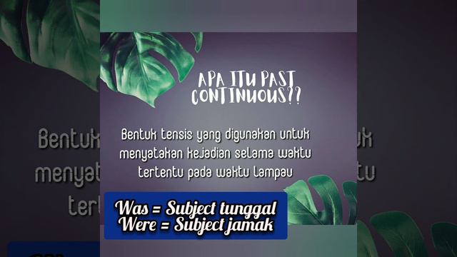 Continuous tense | Kelas 9 (Present continuous, Past continuous and Future continuous) смотреть онлайн