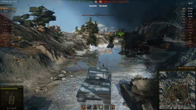 AMX 50B. (11441 дамага и 8 фрагов) смотреть онлайн