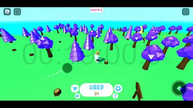 HOW MUCH TIME YOU NEED TO REBIRTH IN TIMBER? - Roblox Timber смотреть онлайн