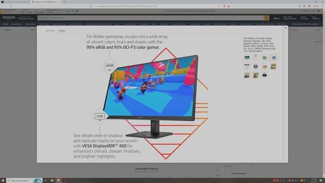 ? UNBELIEVABLE DEAL! Best Budget 4K Gaming Monitor - HP OMEN 27k UHD 144Hz ON SALE for $399! смотреть онлайн